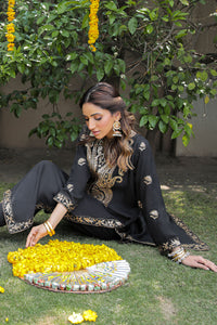 1 Piece - Embroidered Raw Silk Shirt L0585 (SO)