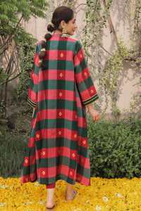 1 Piece - Dyed Staple Check Zari Shirt L0595 (SO)