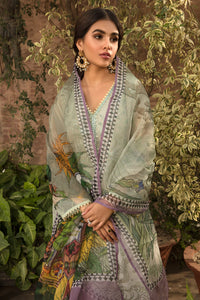 2 Piece - Embroidered Organza Suit L2179