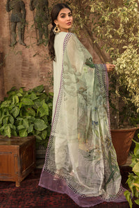 2 Piece - Embroidered Organza Suit L2179