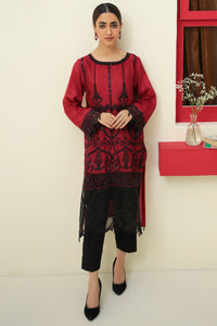Single Shirt Luxury Raw Silk Embroidery L2182