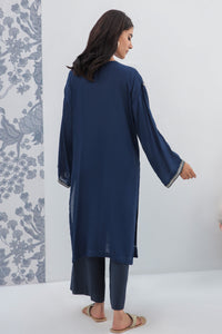 2 Piece - Dyed Embroidered Raw Silk Suit L2183