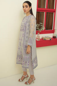 2PC Luxury organza Embroidery L2186