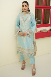 3PC Luxury Raw Silk Embroidery L2190