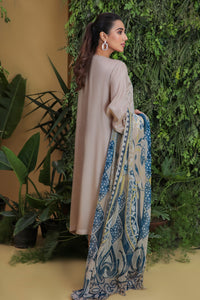 3PC Pk Raw Silk Dyed With Embroiderey L2191