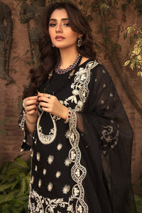 3 Piece - Embroidered Organza with Embellishment Suit L2303