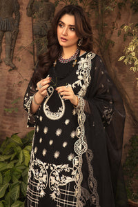 3 Piece - Embroidered Organza with Embellishment Suit L2303