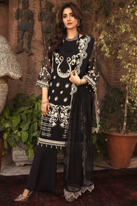 3 Piece - Embroidered Organza with Embellishment Suit L2303