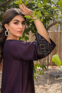 1 Piece - Embroidered Raw Silk Shirt L2678