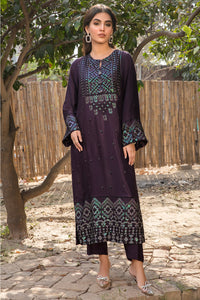 1 Piece - Embroidered Raw Silk Shirt L2678
