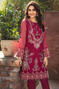 2 Piece - Embellished Organza Suit L2689