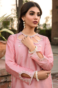2 Piece - Korean Raw Silk with Embellishment Suit L2693