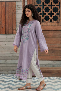 Embroidered Leno Kara Shirt P0012