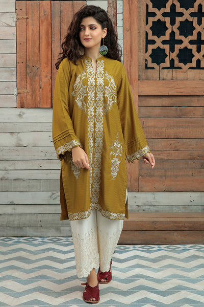 Embroidered Infinity Linen Shirt P0013