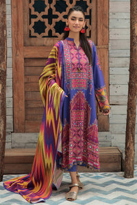 3 Piece - Embroidered Linen Suit P0024