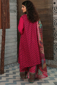 3 Piece - Embroidered Linen Suit P0025