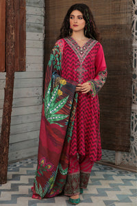 3 Piece - Embroidered Linen Suit P0025