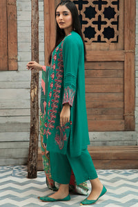 2 Piece - Embroidered Rod Khaddar Suit P0033