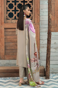 3 Piece - Embroidered Linen Suit P0047
