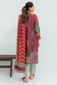 2 Piece  - Digital Printed Plain Khaddar Suit P0089A