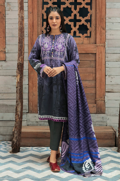 2pc Embroidered Khaddar Suit ladies