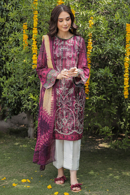 2 Piece - Embroidered Lawn Suit P0111 (SO)