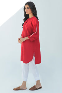 1 Piece  - Dyed Slub Khaddar Shirt P0230