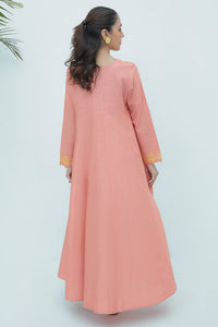 1 Piece  - Dyed Embroidered Supreme Slub Khaddar Shirt P0231