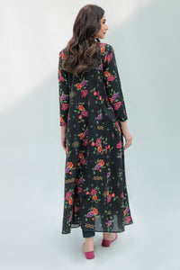 2 Piece - Embroidered Digital Printed Slub Khaddar Suit P0251A