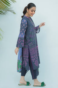 2 Piece - Digital Printed Slub Khaddar Cotton Suit P0257
