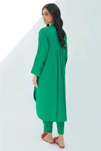 2 Piece - Self Jacquard Slub khaddar Suit P0356