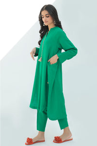 2 Piece - Self Jacquard Slub khaddar Suit P0356