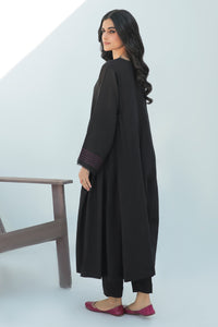 2 Piece - Self Jacquard Slub Khaddar Suit P0357