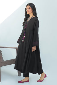 2 Piece - Self Jacquard Slub Khaddar Suit P0357
