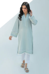 1 Piece  - Dyed Slub Khaddar Shirt P0367 (SO)