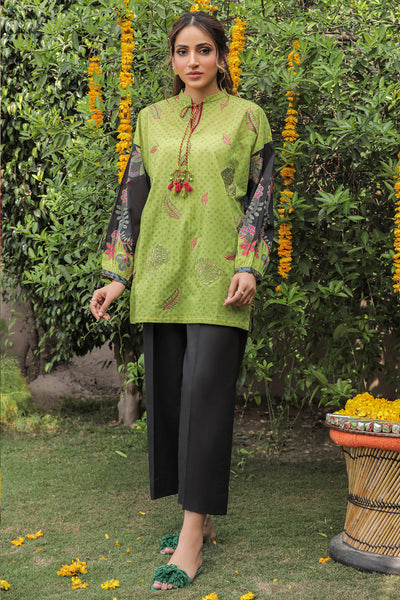 1 Piece - Embroidered Lawn Top P0434 (SO)