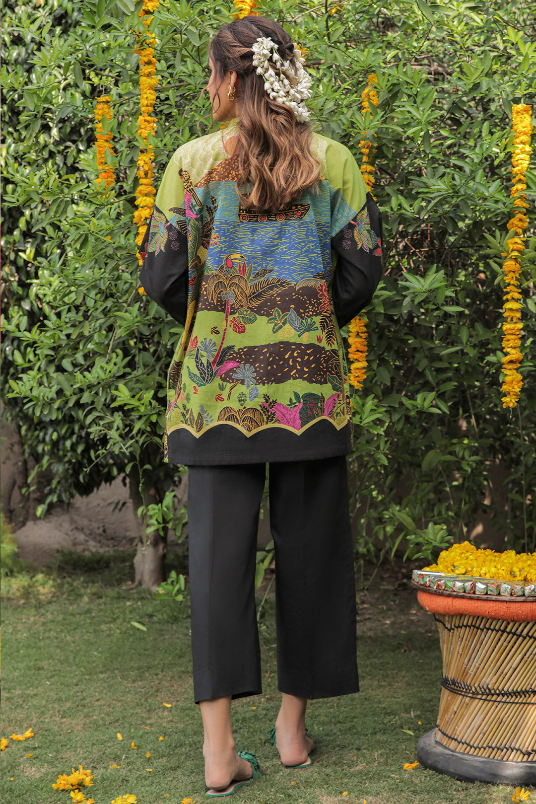 1 Piece - Embroidered Lawn Top P0434 (SO)