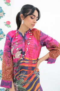 1 Piece - Digital Printed Lawn Shirt P0450