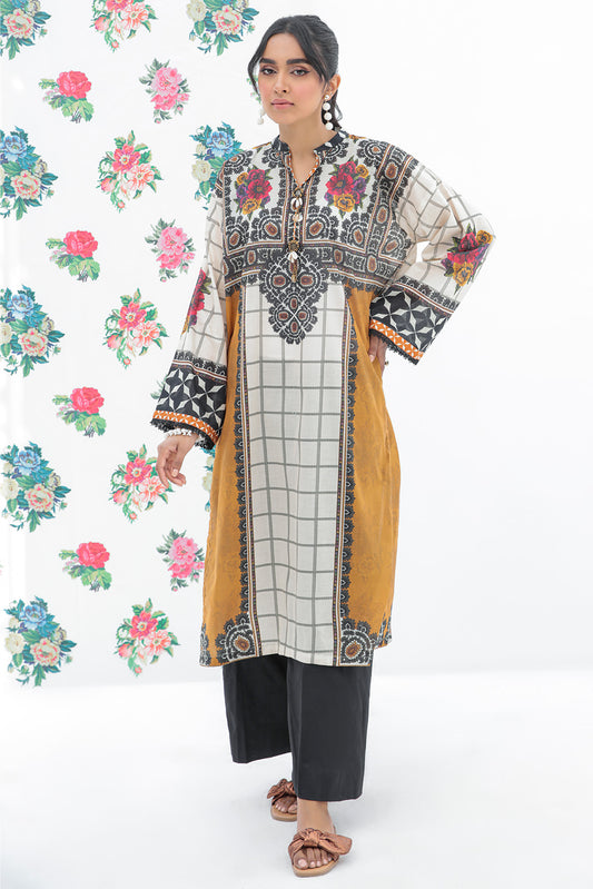 1 Piece - Digital Printed Lawn Shirt P0457A (SO)