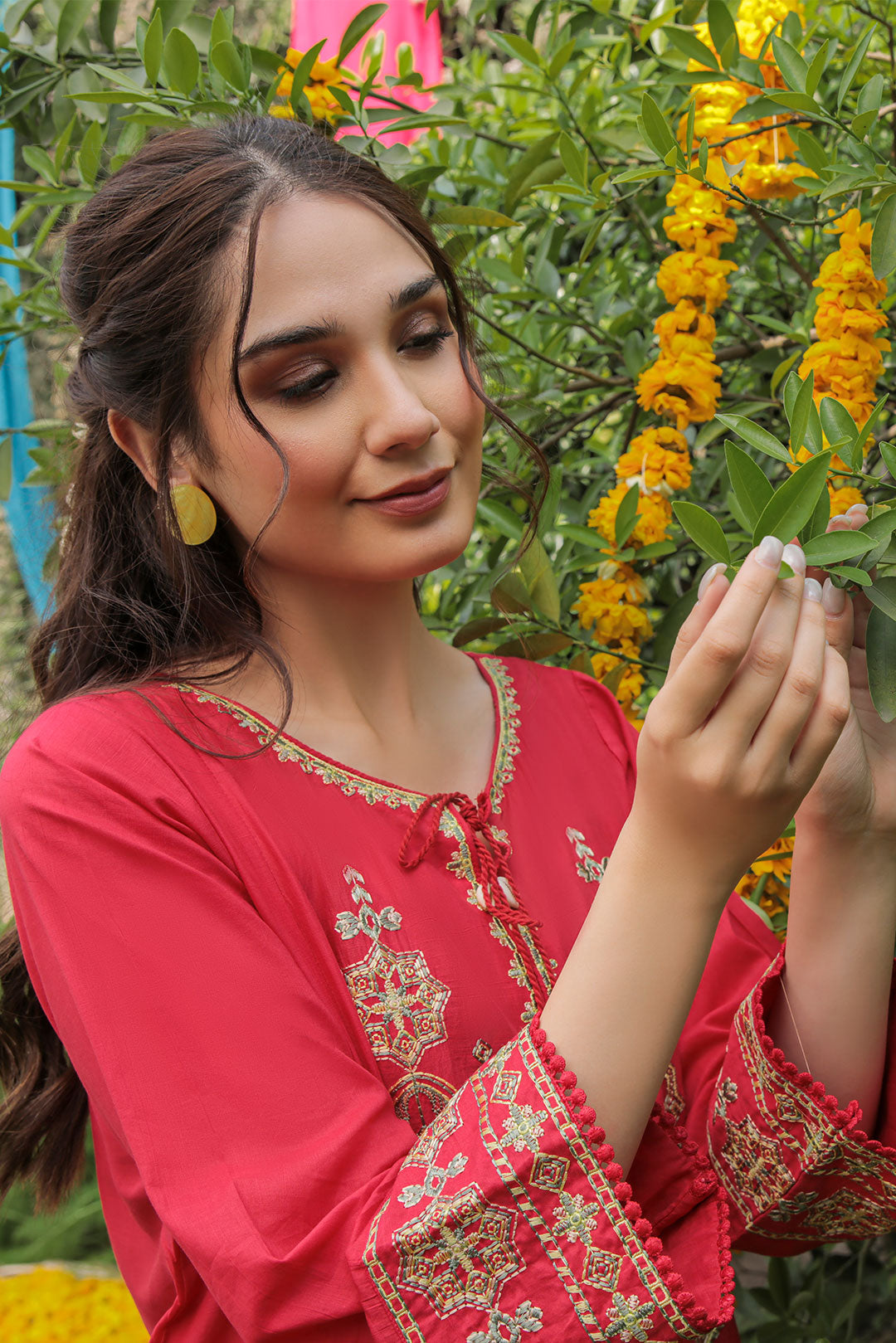 1 Piece - Embroidered Lawn Shirt P0464 (SO)