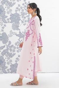 1 Piece - Dyed Embroidered Lawn Shirt P0468