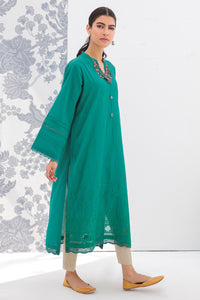 1 Piece - Dyed Lawn Schiffli Shirt P0473 (SO)