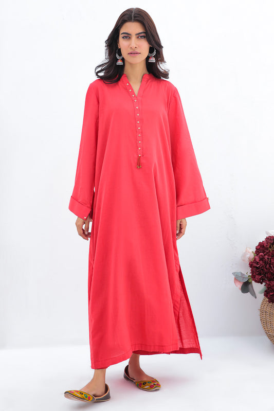 1 Piece - Dyed Lawn Shirt P0485 (SO)