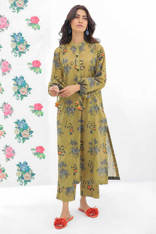 2 Piece - Digital Printed Lawn Suit P0503