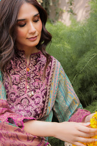 1 Piece - Embroidered Texture Lawn Shirt P0609A