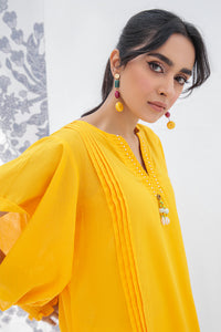 1 Piece - Dyed Texture Lawn Top P0611