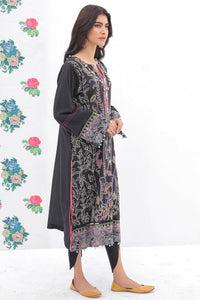 1 Piece - Dyed Embroidered Lawn Shirt P0622