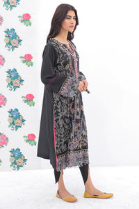 1 Piece - Dyed Embroidered Lawn Shirt P0622