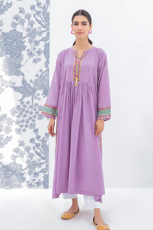 1 Piece - Dyed Lawn Texture Shirt P0623 (SO)