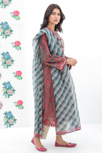 2 Piece - Digital Printed Lawn Texture Suit P0627 (SO)